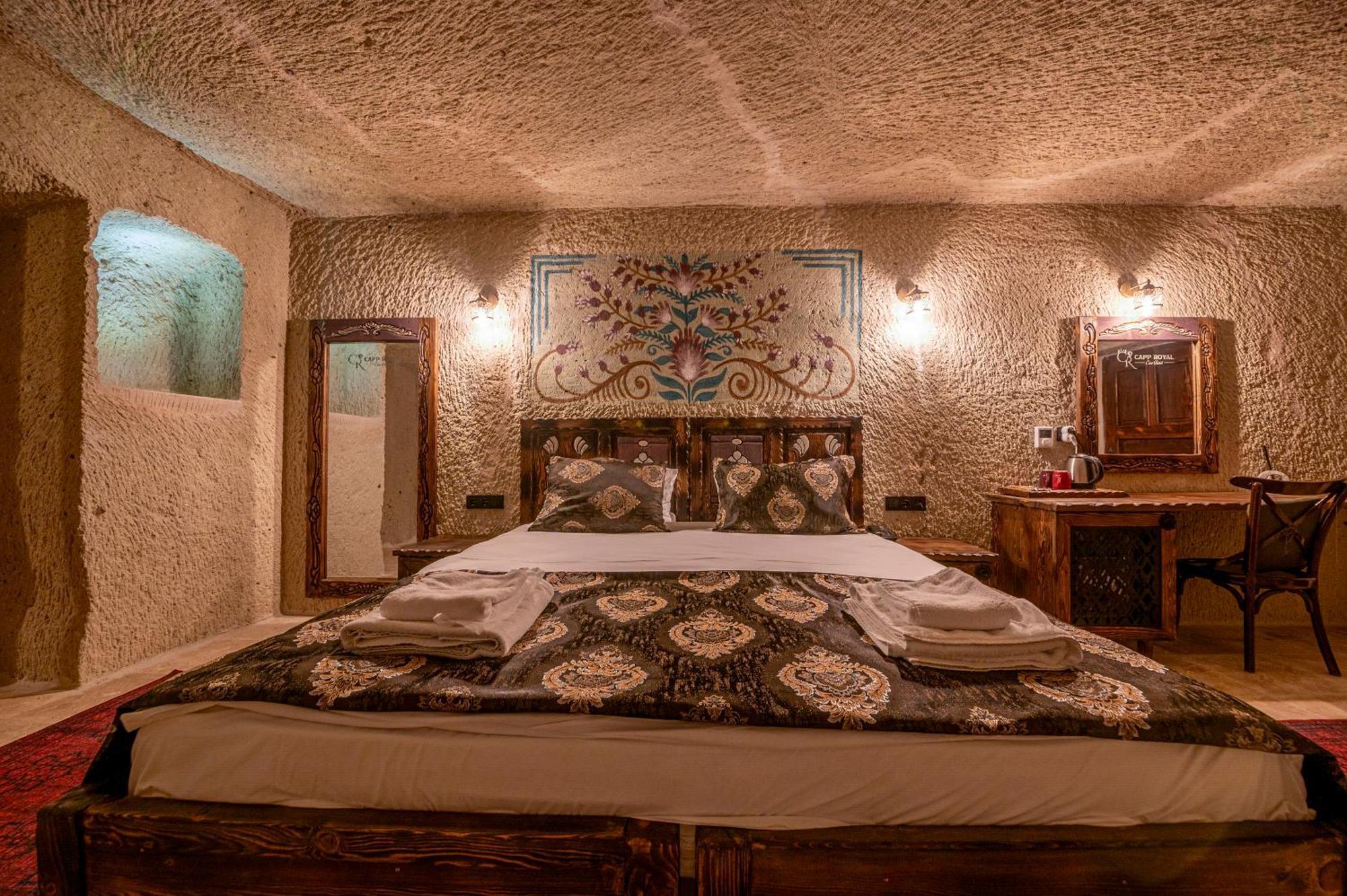 Capp Royal Cave Hotel Ürgüp Bagian luar foto