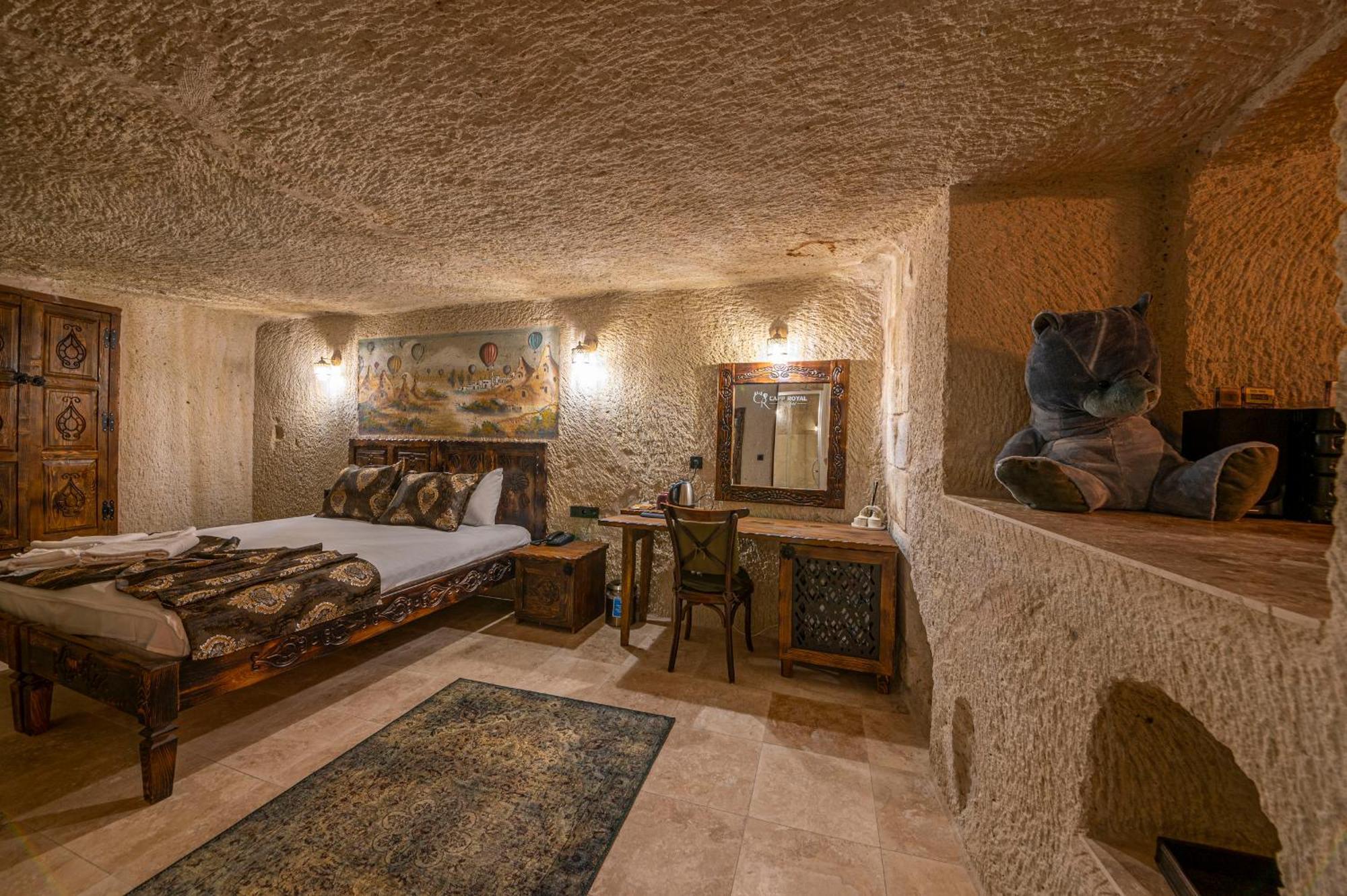 Capp Royal Cave Hotel Ürgüp Bagian luar foto