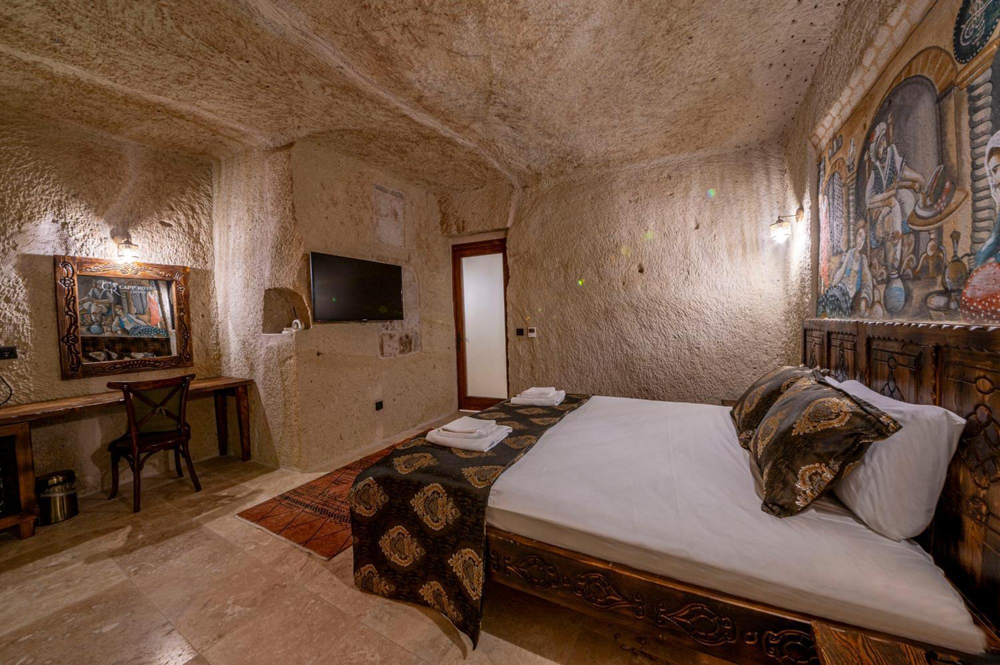 Capp Royal Cave Hotel Ürgüp Bagian luar foto